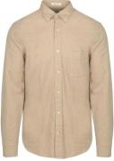 Gant Flanel Overhemd Beige