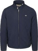 Gant Jas Gewatteerd Navy