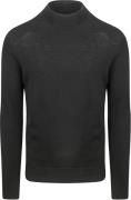 Profuomo Turtleneck Trui Merino Zwart