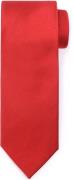 Stropdas Zijde Rood Uni F34 -