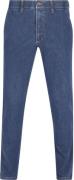 Club Of Comfort Chino Garvey Denim Mid Blauw