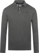 McGregor Long Sleeve Poloshirt Antraciet