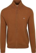 Gant Vest Woolblend Camel