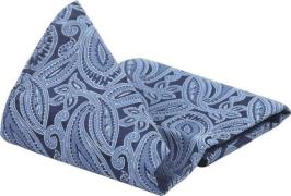 Suitable Zijde Pochet Paisley Blauw -