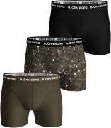 Bjorn Borg Boxershorts 3-Pack Olive Night