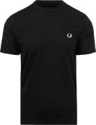 Fred Perry T-Shirt Zwart M3519