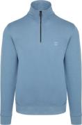 BOSS Zetrust Half Zip Trui Blauw
