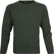 William Lockie Rosemary Lambswool Groen