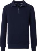 Casa Moda Half Zip Sweat Navy