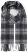 Barbour Sjaal Tartan Lamswol Grijs -