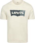 Levi's T-Shirt Graphic Logo Bandana Beige