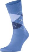 Burlington Manchester Sok Ruit Blauw 6550