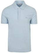 Lacoste Poloshirt Paris Pique Lichtblauw
