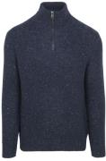 McGregor Half Zip Trui Merinowol Navy