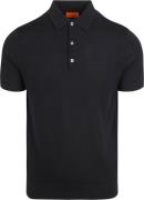 Suitable Polo Merinowol Navy