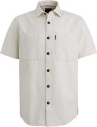 PME Legend Short Sleeve Overhemd Dobby Off White