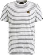 PME Legend Jersey T-Shirt Streep Wit