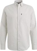 Vanguard Overhemd Dobby Streep Beige