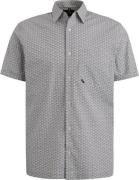 Vanguard Short Sleeve Overhemd Print Blauw
