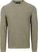 Marc O'Polo Pullover Linen Blend Groen