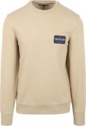 Tommy Hilfiger Sweater Roundel Logo Beige