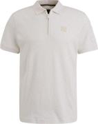 PME Legend Half-Zip Poloshirt Interlock Ecru