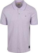 Scotch And Soda Melange Polo Purple