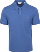 Gant Shield Piqué Poloshirt Kobaltblauw