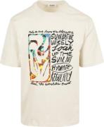 Shiwi T-Shirt Jay Flower Block Beige