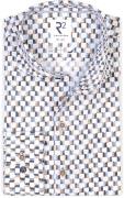 R2 Poplin Overhemd Extra Lange Mouwen Carseat-Print Multicolor