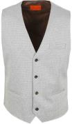 Suitable Gilet Kris Mist Grijs