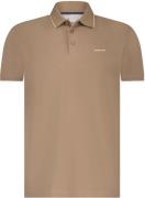 State of Art Poloshirt Piqué Bruin