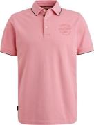 PME Legend Poloshirt Piqué Logo Roze