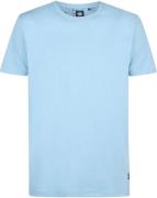 Petrol T-Shirt Viewcrest Melange Lichtblauw