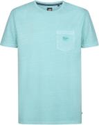 Petrol T-Shirt Key Melange Aqua