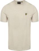 Lyle and Scott T-shirt Heather Ecru