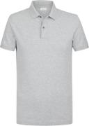 Profuomo Piqué Poloshirt Grijs