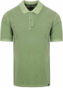 Casa Moda Polo Piqué Garment Dye Groen