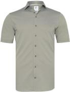 R2 Japanese Knitted Short Sleeve Overhemd Groen