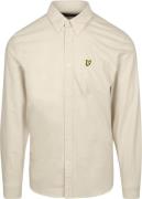 Lyle & Scott Shirt Plain Oxford Ecru