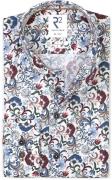 R2 Overhemd Poplin Flower Print Multicolour