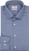 OLYMP Level 5 Dobby Overhemd Royal