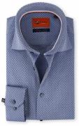 Suitable Overhemd Kobalt Print 61-07