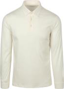 Desoto Longsleeve Poloshirt Essential Off White