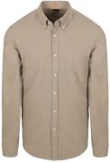 BOSS Rickert Overhemd Kaki
