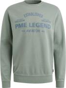 PME Legend Sweater Logo Silver Blue