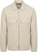 Marc O'Polo Corduroy Overshirt Ecru