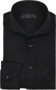 John Miller Overhemd Hyperstretch Zwart