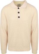 Scotch and Soda Waffle stitch dropped shoulder long