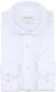 Profuomo Twill Overhemd Wit